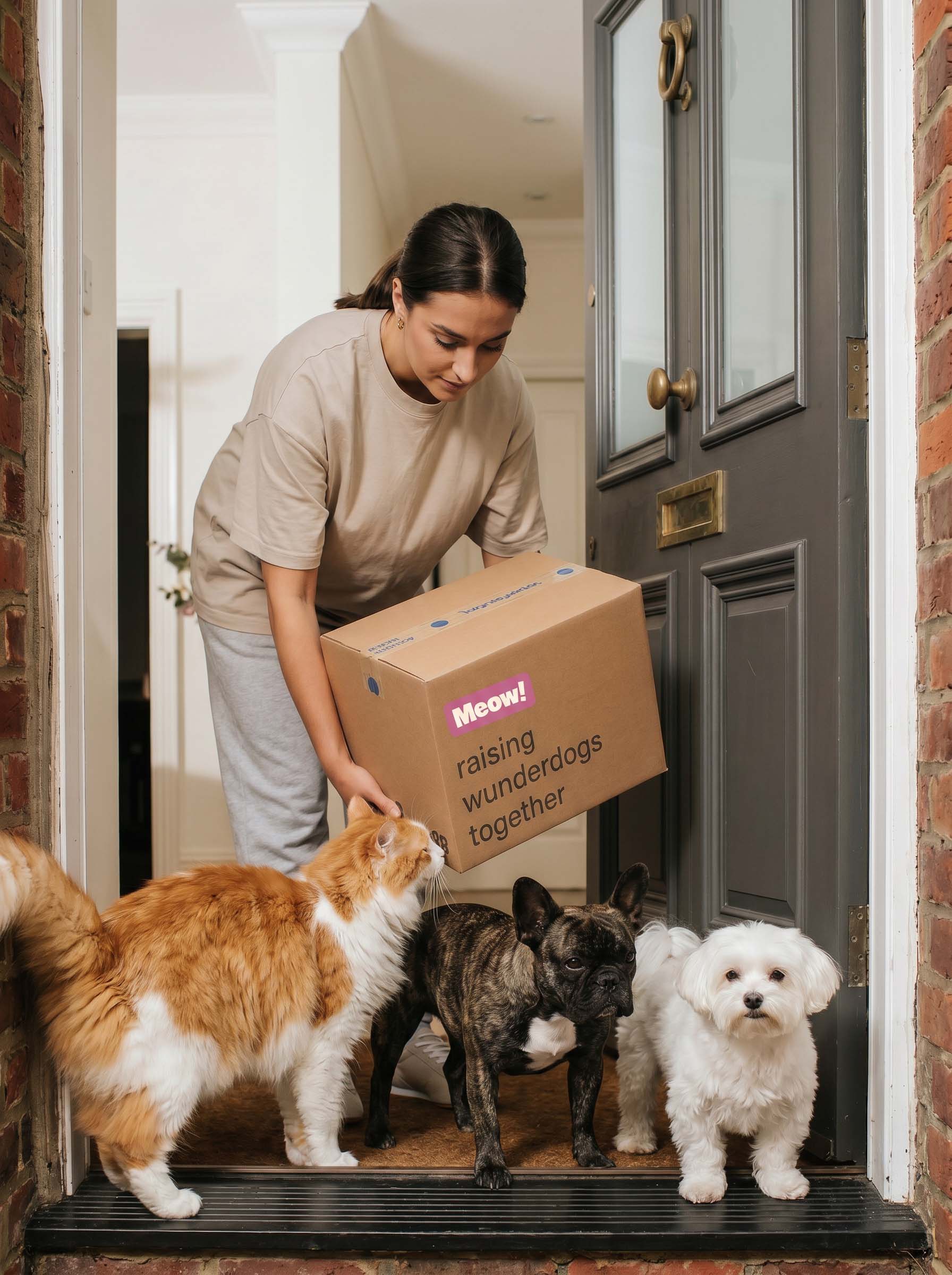 Wunderdog fresh pet food delivered to your door in insulated packaging